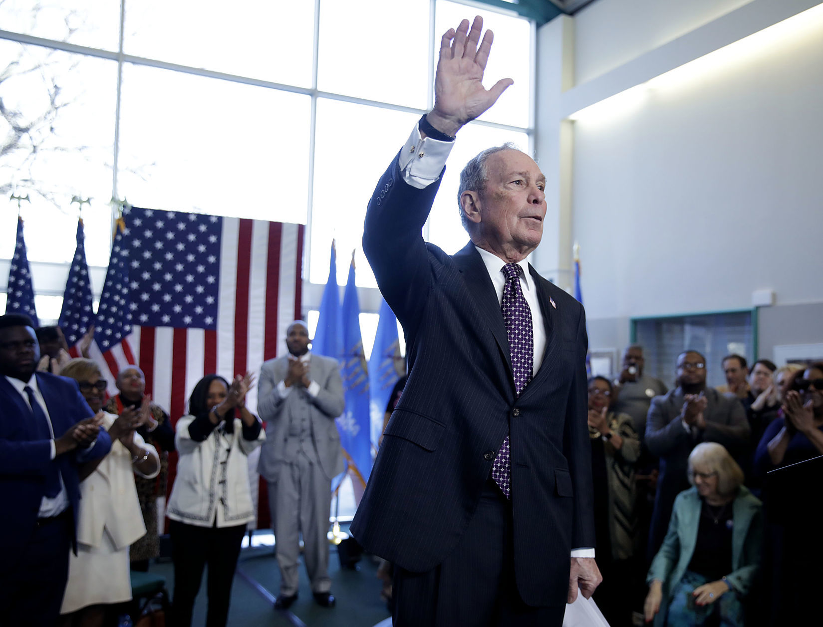 Michael Bloomberg in Tulsa